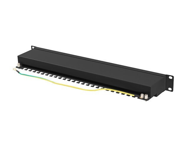 20230907112853_cc42d993 Lanberg Patch Panel Shielded για Rack 1U 19" 24 Θυρών cat6a Μαύρο - Image 4