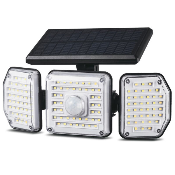 Maclean Energy Στεγανός Ηλιακός Προβολέας LED 4W με Αισθητήρα Κίνησης 4000K
