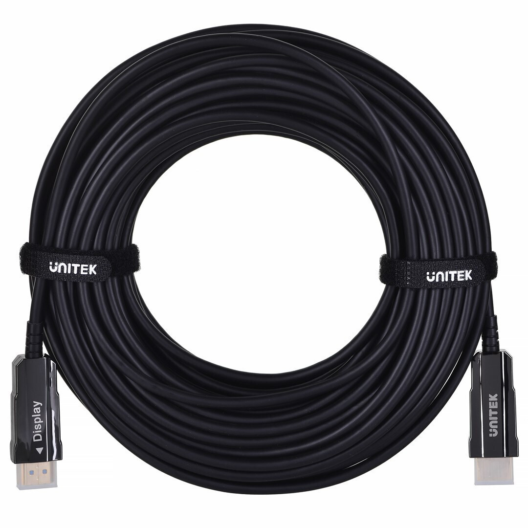 Unitek HDMI 2.0 HDMI male - HDMI male 20m Μαύρο (C11072BK-20M)
