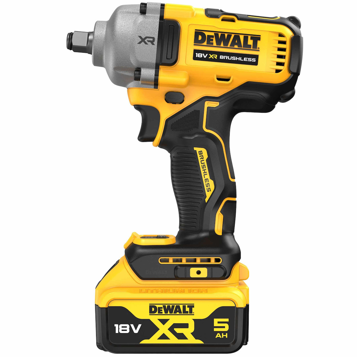 20231009152546_1f4f99d6 Dewalt DCF891P2T Μπουλονόκλειδο Μπαταρίας 18V 2x5Ah με Υποδοχή 1/2" - Image 2