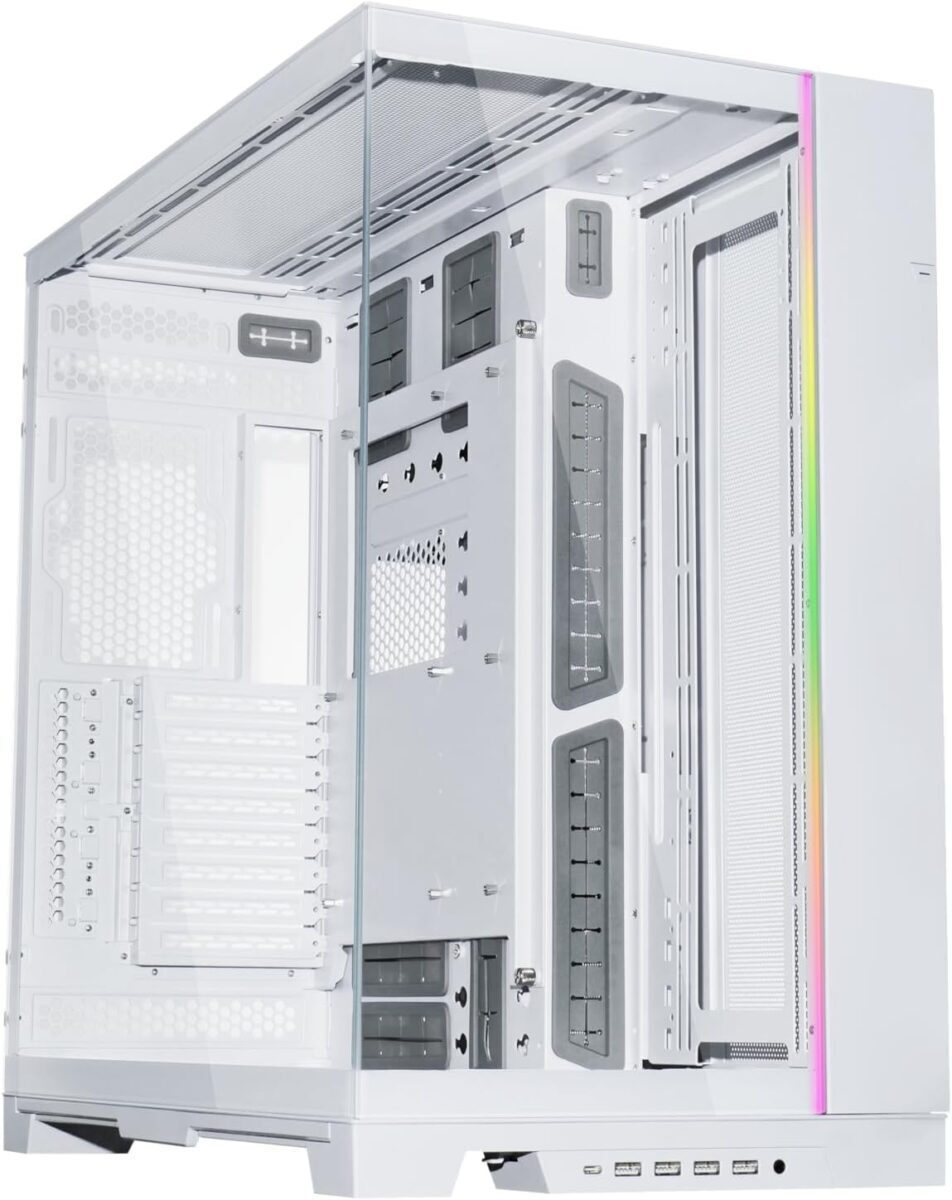 20231012134933_lian_li_o11_dynamic_evo_xl_gaming_full_tower_kouti_ypologisti_me_plaino_parathyro_kai_rgb_fotismo_leyko Lian Li O11 Dynamic EVO XL Gaming Full Tower με Πλαϊνό Παράθυρο - Image 1