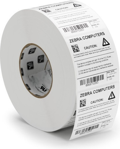 Zebra Z-perform 1000d Αυτοκόλλητες Ετικέτες σε Ρολό για Εκτυπωτή Ετικετών 12τμχ