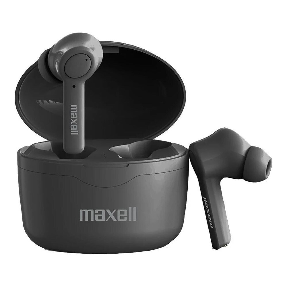20231025133624_maxell_bass_13_in_ear_bluetooth_handsfree_akoustika_me_thiki_fortisis_mayra Maxell Bass 13 In-ear Μαύρα - Image 1