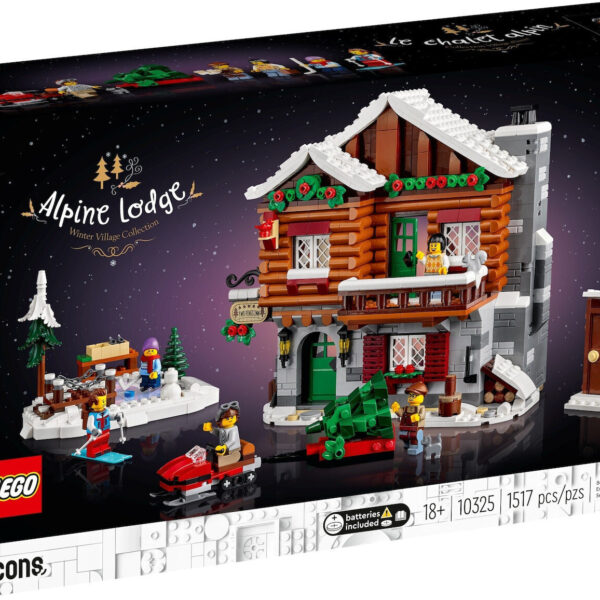 Lego Icons Alpine Lodge - Christmas για 18+ Ετών 1517τμχ