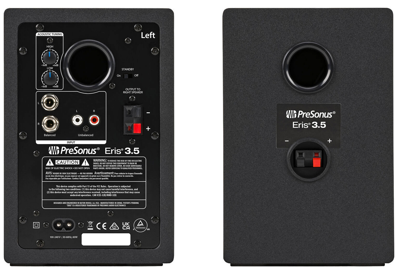 20231114130628_ce2e6293 Presonus Eris 3.5 2nd Gen APA2023-00934 Αυτοενισχυόμενα Ηχεία Studio Monitor 2 Δρόμων 50W (Ζεύγος) Μαύρο - Image 4
