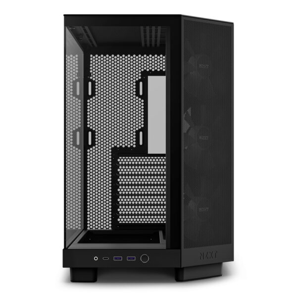 NZXT H6 Flow RGB Gaming Midi Tower με Πλαϊνό Παράθυρο