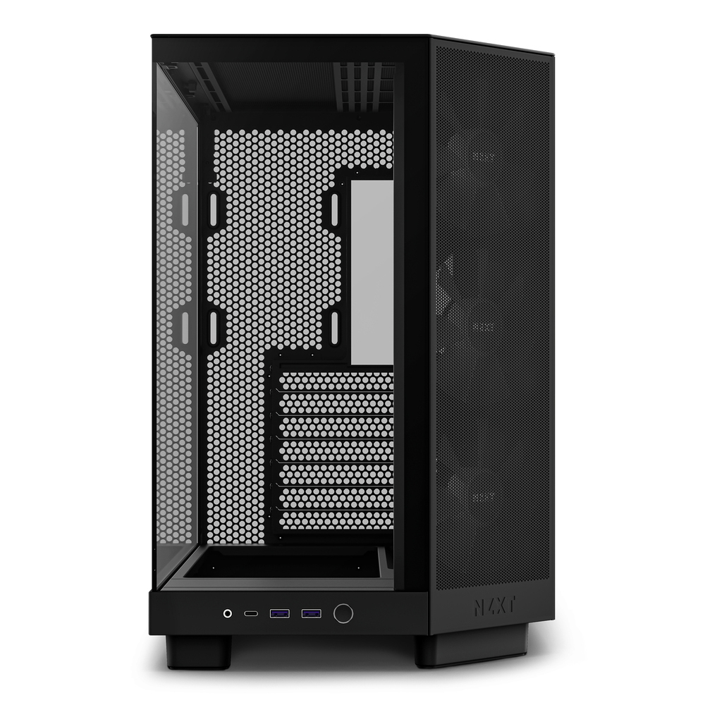 20231115130502_nzxt_h6_flow_rgb_gaming_midi_tower_kouti_ypologisti_me_plaino_parathyro_mayro NZXT H6 Flow RGB Gaming Midi Tower με Πλαϊνό Παράθυρο - Image 1