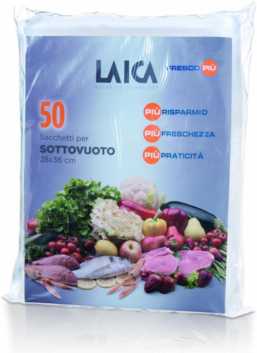 20231121105654_laica_sakoules_gia_syskeyes_vacuum_vt3500 Laica Σακούλες για Συσκευές Vacuum 360x280mm 50τμχ - Image 1