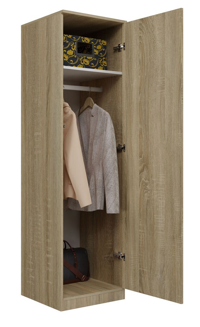 20231121131635_ntoulapa_rouchon_oak_50x50x180cm_sd_50 Μονόφυλλη SD-50 SON KPL 50x50x180cm Oak - Image 1