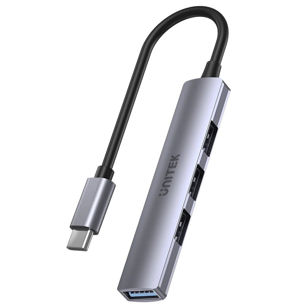 Unitek USB 2.0 Hub 3 Θυρών με σύνδεση USB-C