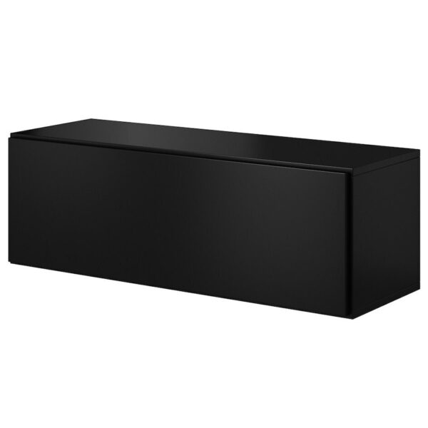 Ντουλάπι Τοίχου Roco RO1 112x37x39εκ. Black