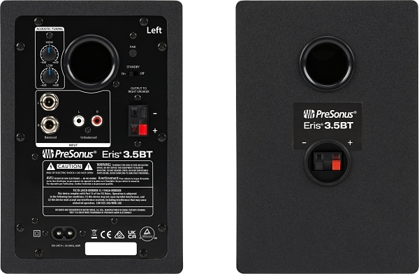 20231123110352_5925fba6 Presonus Eris 3.5BT 2nd Gen APA2023-00935 Αυτοενισχυόμενα Ηχεία Studio Monitor 2 Δρόμων με Bluetooth 25W (Ζεύγος) Μαύρο - Image 6
