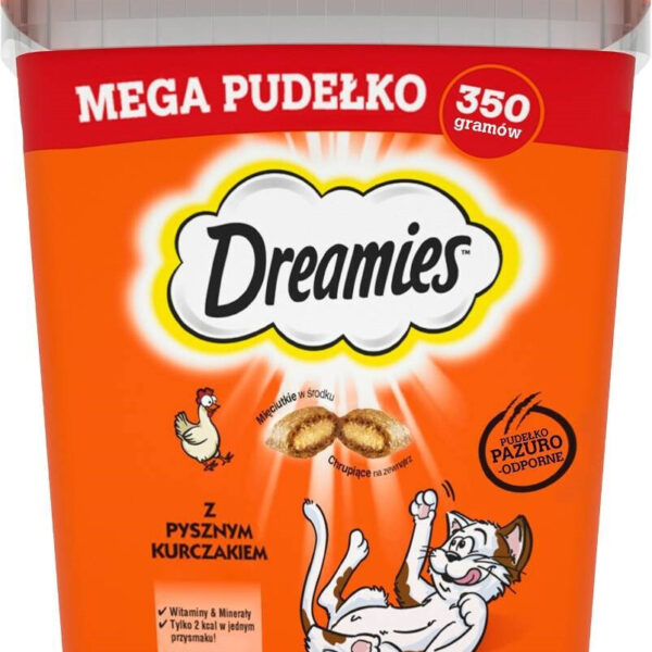 Dreamies Λιχουδιές Σνακ με Κοτόπουλο για Ηλικιωμένες Γάτες 350gr