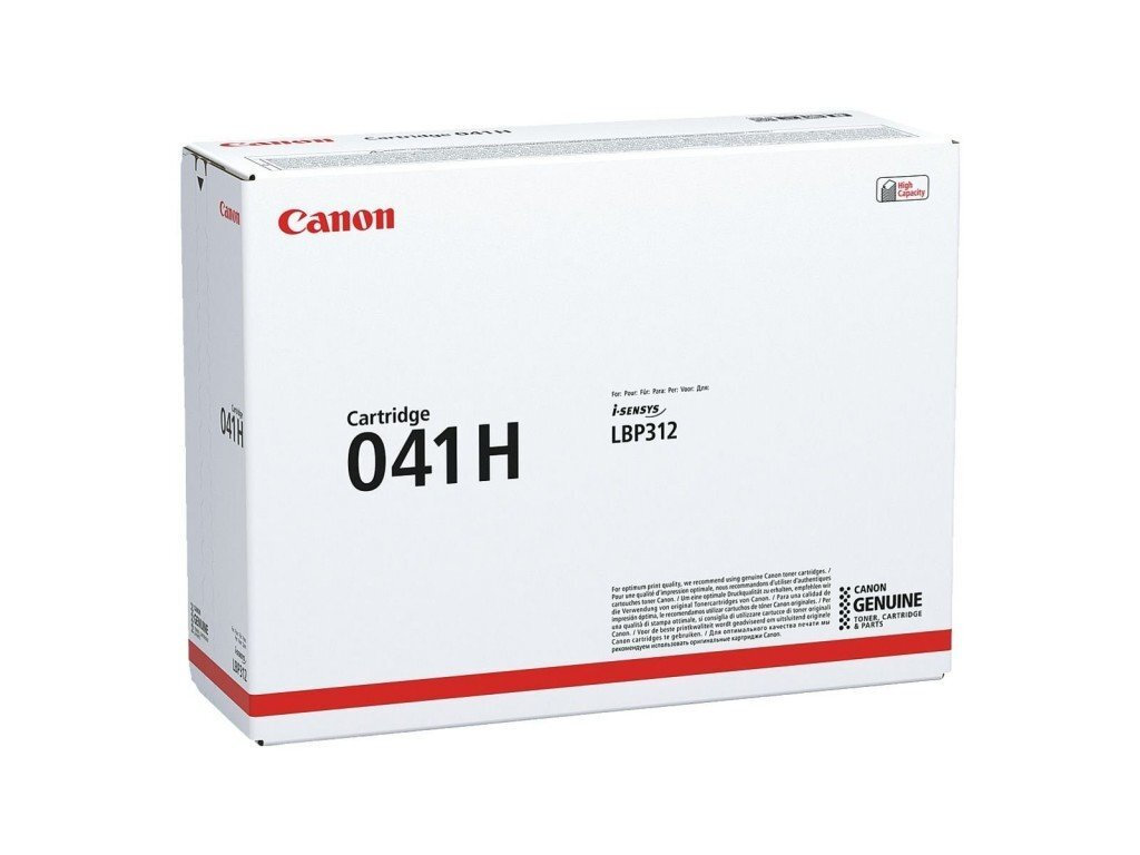 Canon 041H Γνήσιο Toner Laser Εκτυπωτή Μαύρο 20000 Σελίδων (0453C004)