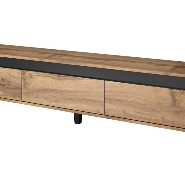 Ξύλινο Nord Wotan/Antracite 185x38x42εκ.
