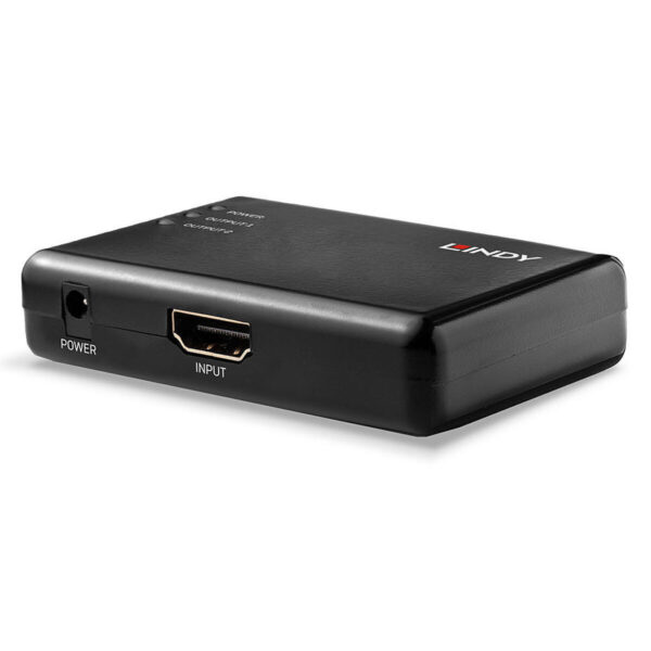 Lindy HDMI 2 Port HDMI 10.2G HDMI Splitter 38357