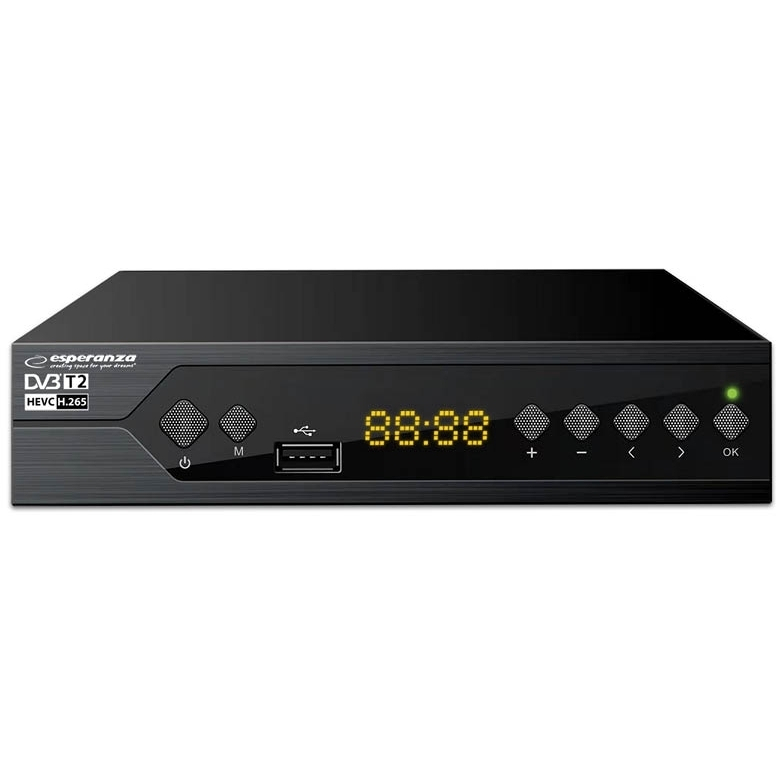 20231213145055_esperanza_dvb_t2_h_265_hevc_psifiakos_dektis_mpeg_4_syndeseis_scart_hdmi_usb Esperanza DVB-T2 H.265/HEVC EV107R Ψηφιακός Δέκτης Mpeg-4 SD (480p) Σύνδεσεις SCART / HDMI / USB - Image 1
