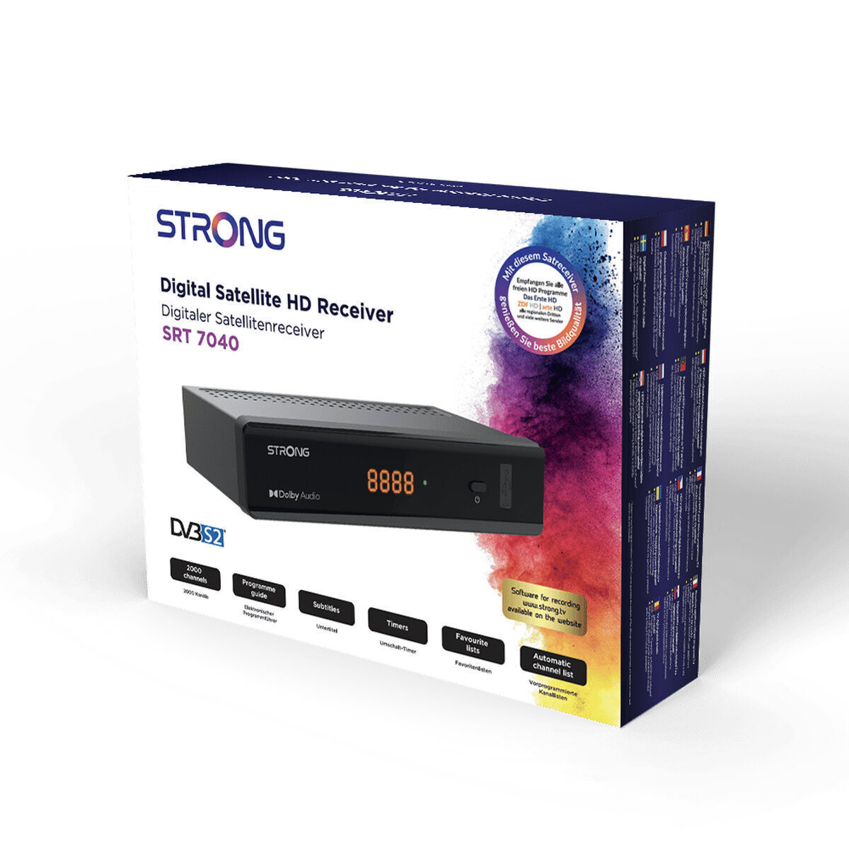 20231213145056_745bab86 Strong SRT-7040 Ψηφιακός Δέκτης Mpeg-4 Full HD (1080p) Σύνδεσεις SCART / HDMI / USB - Image 2