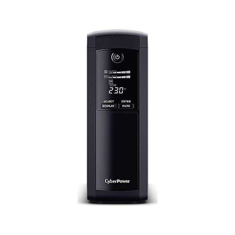 CyberPower VP1200ELCD-FR (Γαλλική Πρίζα) UPS Line-Interactive 1200VA 720W με 4 Schuko Πρίζες