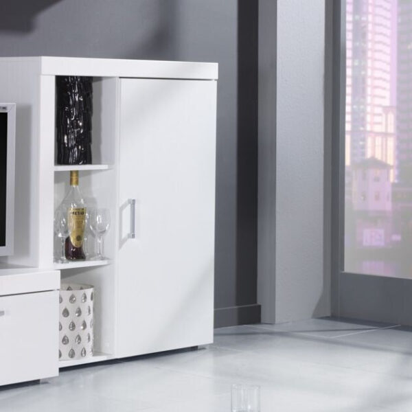 Samba Επιδαπέδια Βιτρίνα από Μοριοσανίδα 90x35x114cm