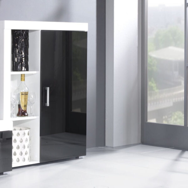 Samba Επιδαπέδια Βιτρίνα από Μοριοσανίδα 90x35x114cm