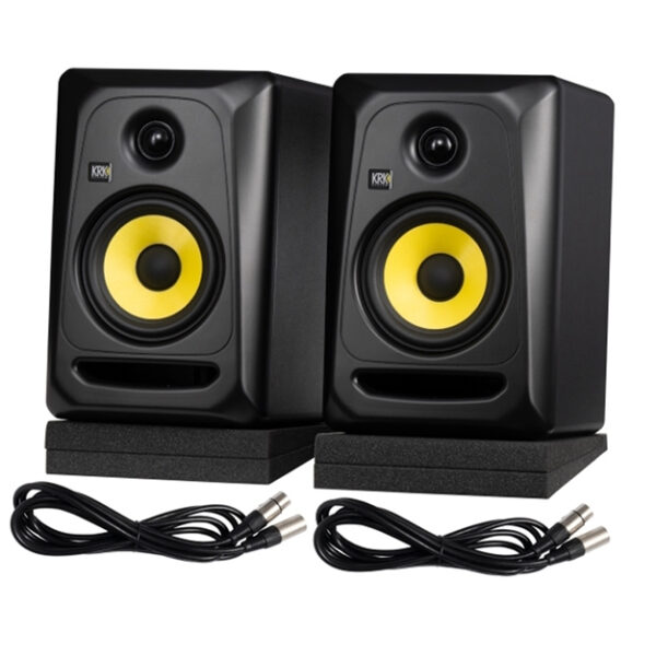 KRK RP5 RoKit Classic 5 CL-5 Studio Monitor Set Αυτοενισχυόμενα Ηχεία Studio Monitor 2 Δρόμων 50W (Ζεύγος) Μαύρο