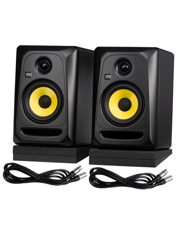 20240103112345_krk_rp5_rokit_classic_5_cl_5_studio_monitor_set_aytoenischyomena_icheia_studio_monitor_2_dromon_50w_zeygos_mayro KRK RP5 RoKit Classic 5 CL-5 Studio Monitor Set Αυτοενισχυόμενα Ηχεία Studio Monitor 2 Δρόμων 50W (Ζεύγος) Μαύρο - Image 1