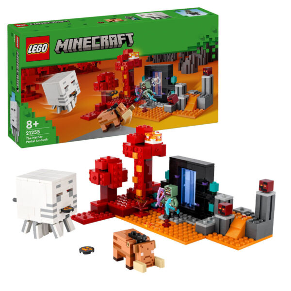 Lego Minecraft The Nether Portal Ambush για 8+ Ετών
