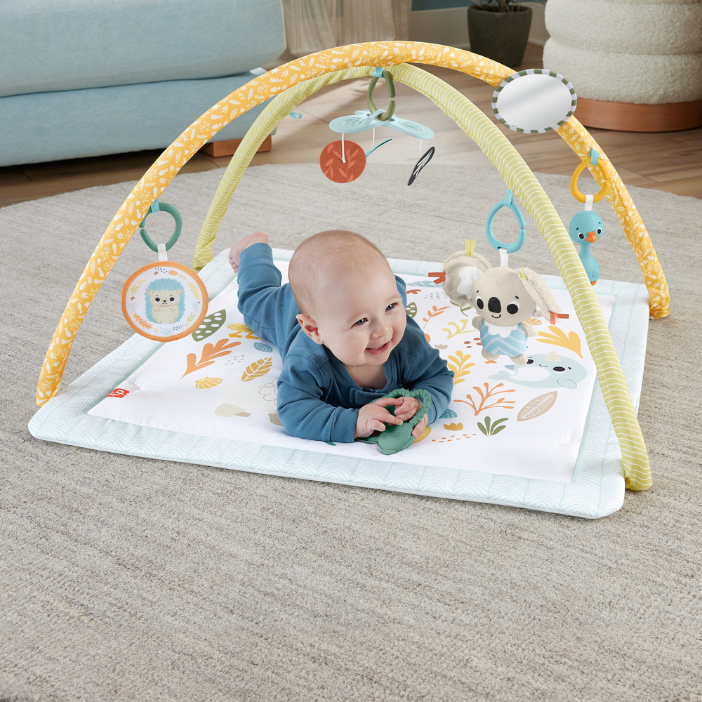 20240110094950_ac727d48 Fisher Price Γυμναστήριο Δραστηριοτήτων Πολύχρωμο για Νεογέννητα (MxΠ) 57x41cm - Image 2