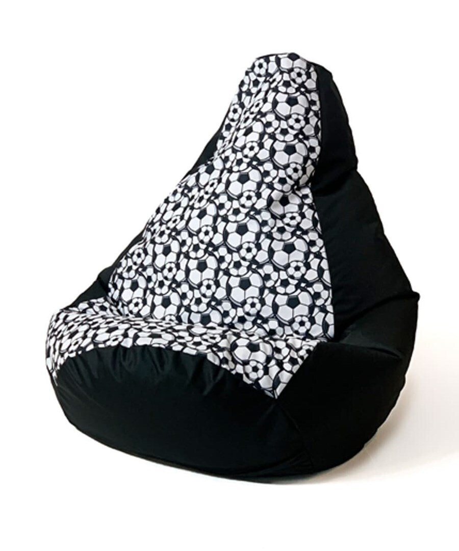 20240115142905_pouf_kanapes_black_140x140x100cm Πουφ Πολυθρόνα Black 140x140x100cm - Image 1