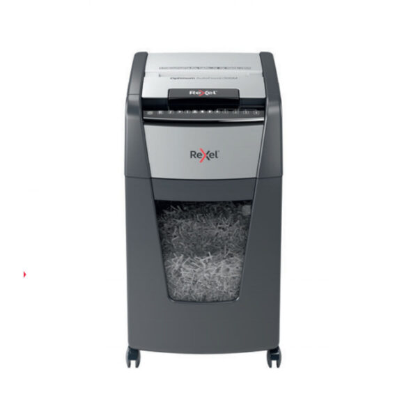 Rexel Καταστροφέας Εγγράφων Optimum Auto+ 300m Micro Cut 300 Φύλλων με Κάδο 60lt