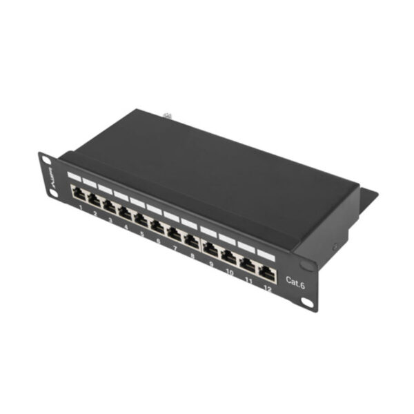 Lanberg Patch Panel Μαύρο