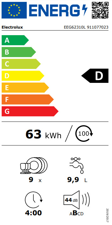 20240130112008_2140b972 Electrolux Πλήρως Εντοιχιζόμενο για 9 Σερβίτσια Π45xY81.8εκ. EEG62310L - Image 12