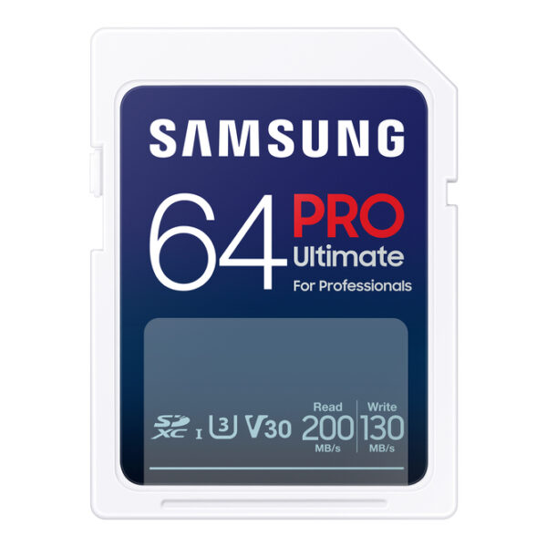 Samsung PRO Ultimate SDXC Class 10 U3 V30 UHS-I