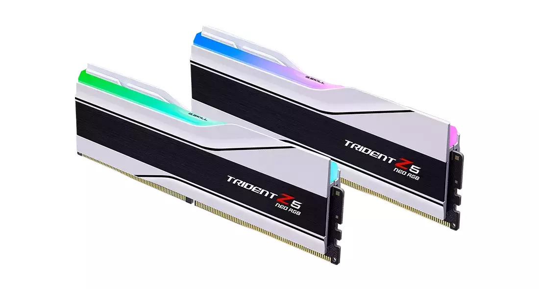 G.Skill Trident Z5 Neo RGB DDR5 32GB RAM με 2x16GB Modules και Ταχύτητα 6000 για Desktop F5-6000J3036F16GX2-TZ5NRW