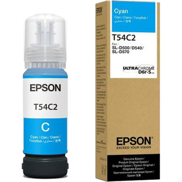 Epson T54C Γνήσιο Μελάνι Εκτυπωτή InkJet