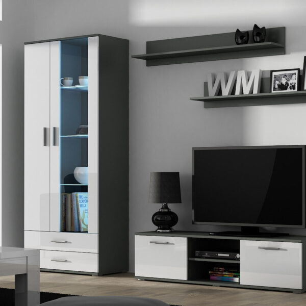 Σύνθετο Σαλονιού Soho Grey Matte