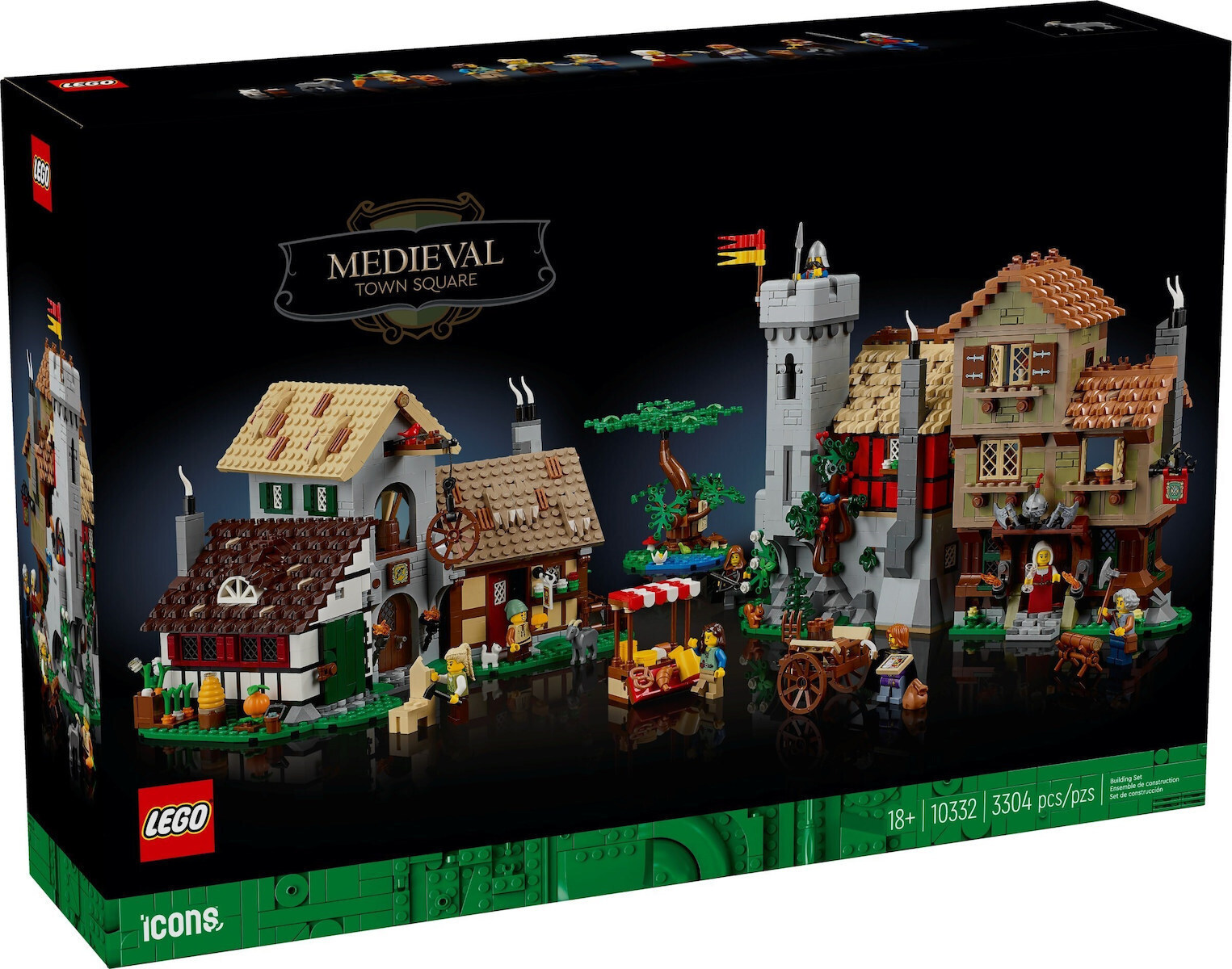 Lego Icons Medieval Town Square για 18+ Ετών