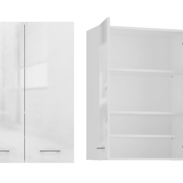 Topeshop Pola Ντουλάπι Μπάνιου Μ64xΒ30xΥ90cm Λευκό