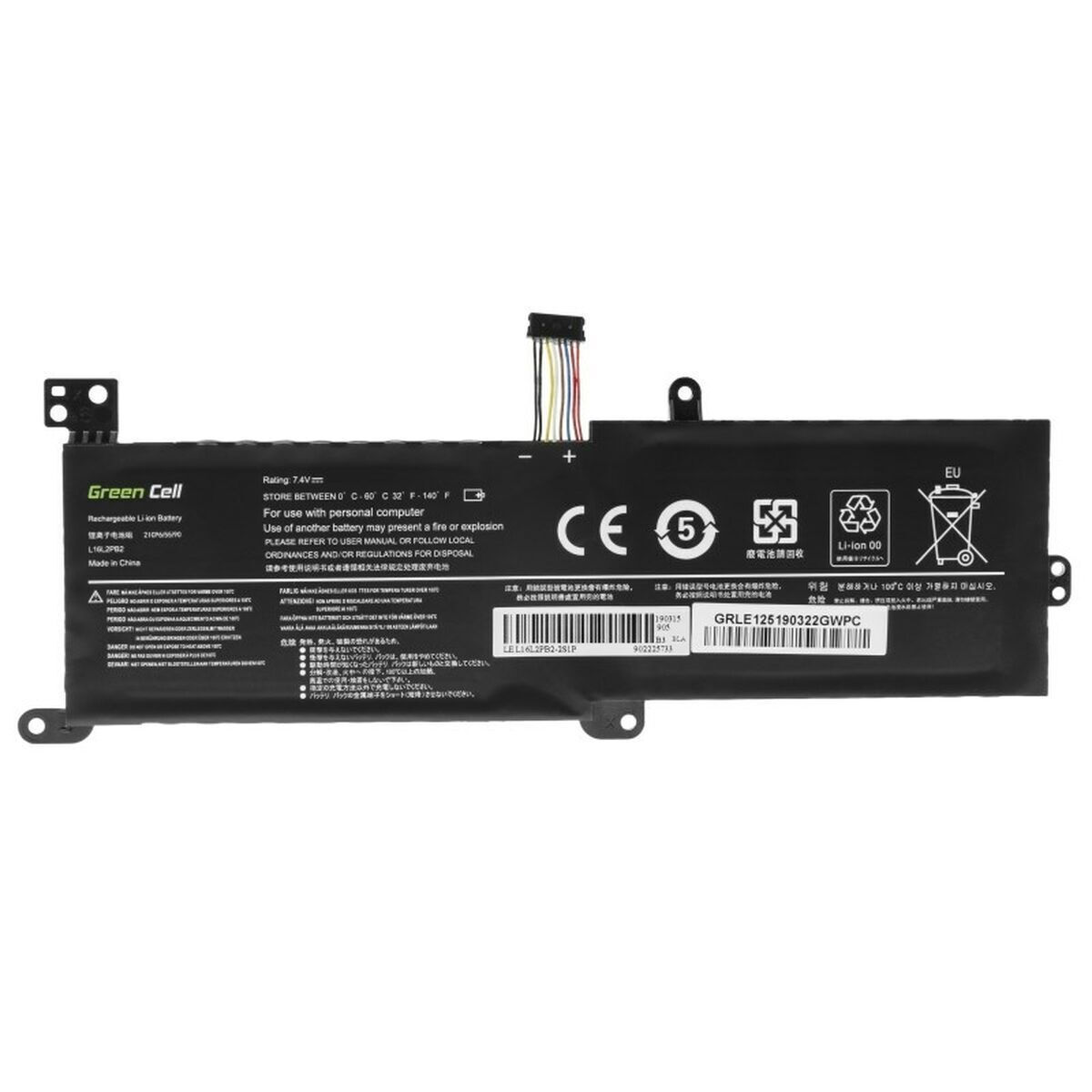 Green Cell Συμβατή Μπαταρία για Lenovo IdeaPad με 3500mAh