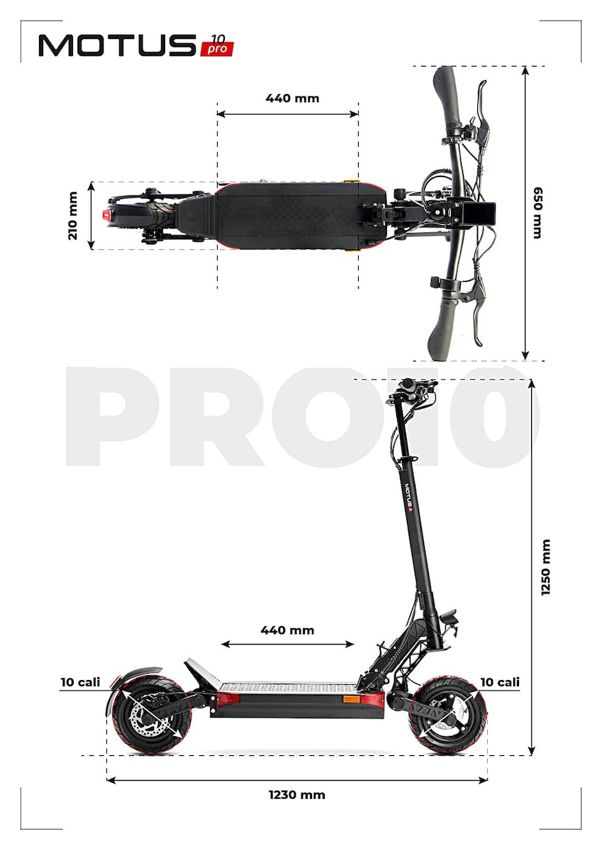 20240321104322_5e49b2b6 Motus Pro 10 2022 Ηλεκτρικό Πατίνι 600W Μαύρο - Image 8