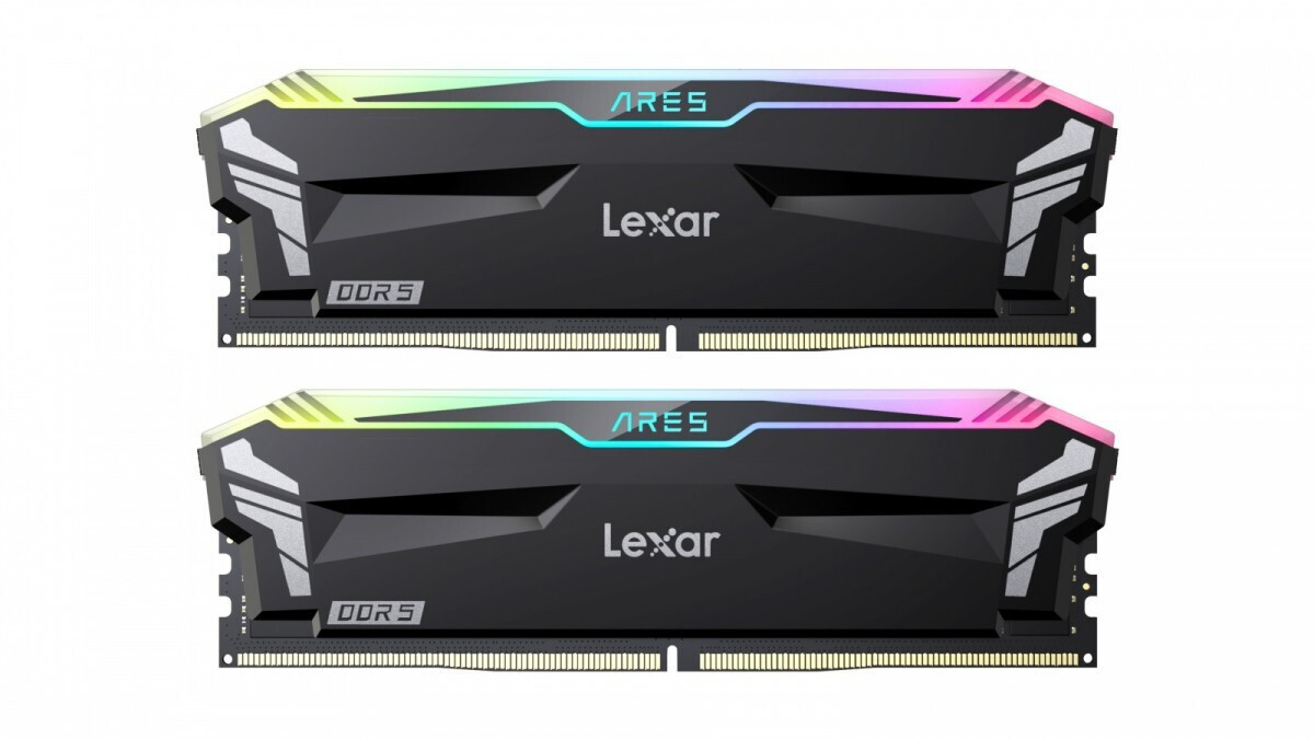 Lexar Ares RGB DDR5 32GB RAM με 2x16GB Modules και Ταχύτητα 6800 για Desktop LD5U16G68C34LA-RGD
