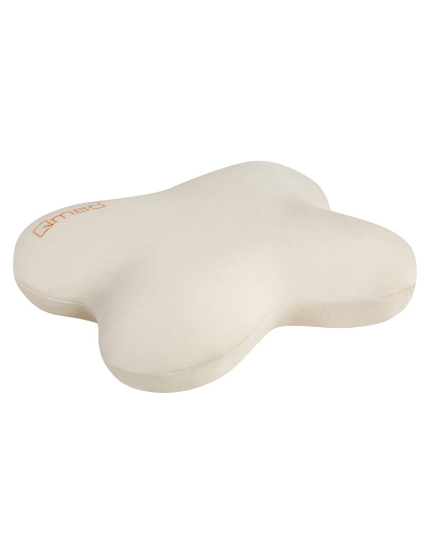Slim Pillow Qmed Orthopedic Contoured Pillow Sleeping On Stomach - Image 1