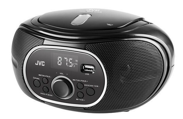 JVC Φορητό Ηχοσύστημα με Ραδιόφωνο σε Μαύρο Χρώμα - Image 1