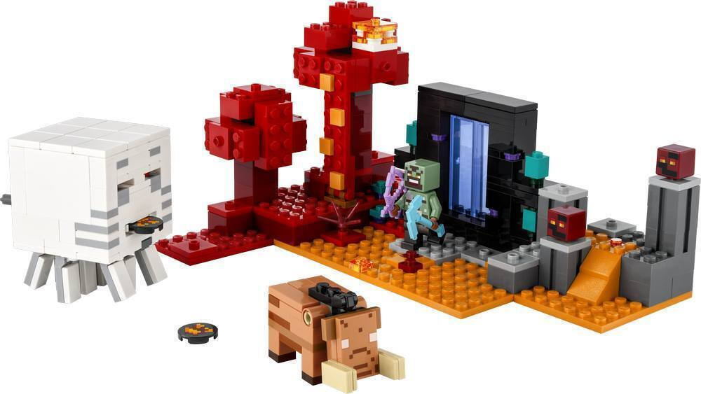 20240402102759_3b402317 Lego Minecraft The Nether Portal Ambush για 8+ Ετών - Image 7