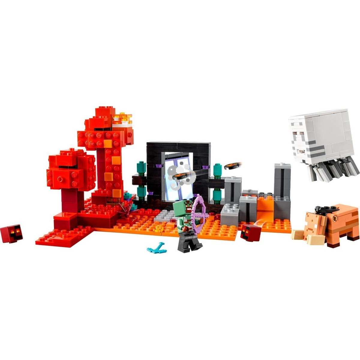 20240402102800_c99074fc Lego Minecraft The Nether Portal Ambush για 8+ Ετών - Image 12