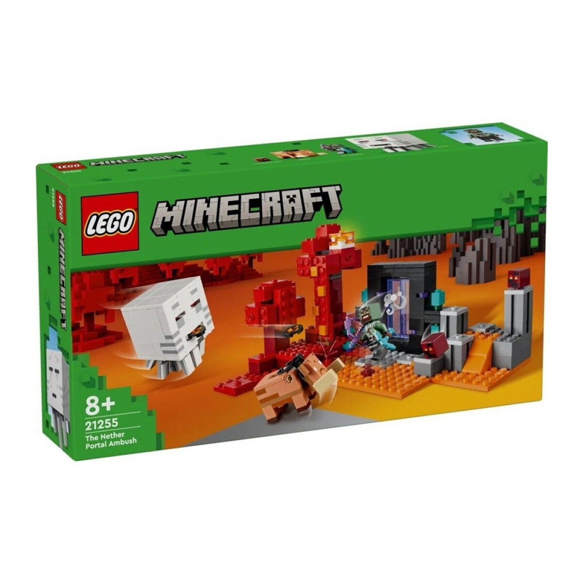 20240402102801_3df861f1 Lego Minecraft The Nether Portal Ambush για 8+ Ετών - Image 2