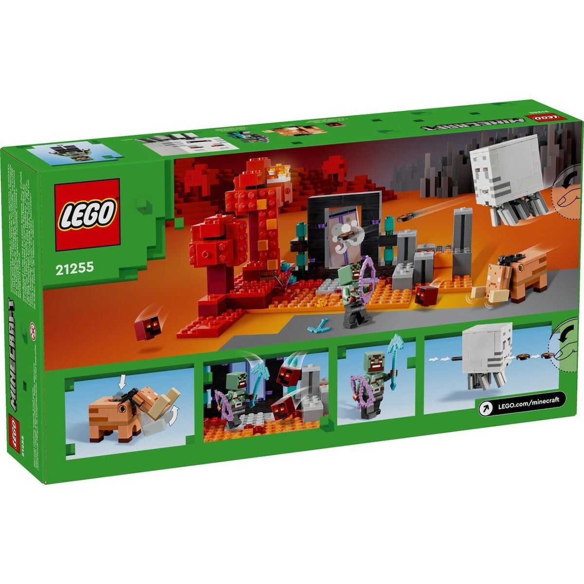 20240402102801_c47c7f01 Lego Minecraft The Nether Portal Ambush για 8+ Ετών - Image 3