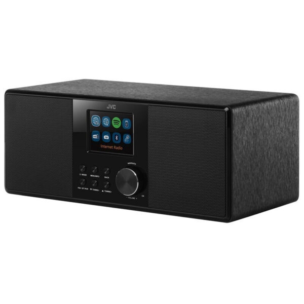 JVC RA-E981B Επιτραπέζιο Ραδιόφωνο Ρεύματος DAB+ με Bluetooth και USB Μαύρο