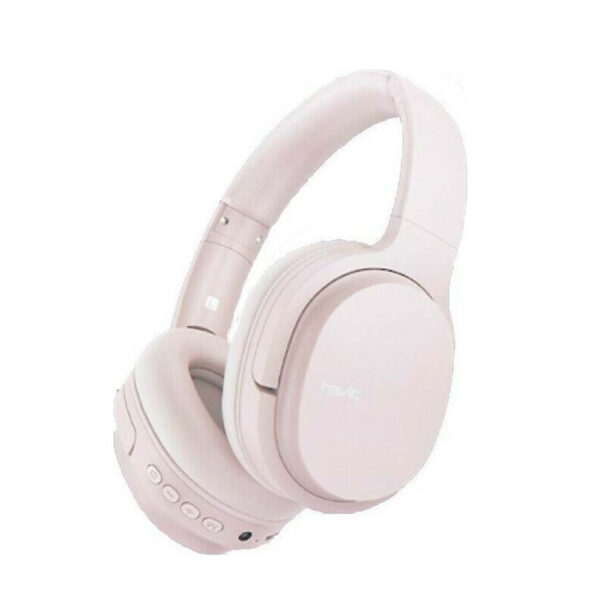 Havit I62 Bluetooth / 3.5mm με 8 ώρες Λειτουργίας Ροζ